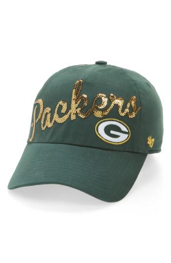 Women's '47 Green Bay Packers Sparkle Cap - Green