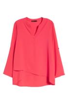 Women's Gibson X Living In Yellow Erin Crossover Tunic, Size - Pink