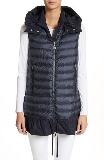 Women's Moncler Quilted Peplum Vest