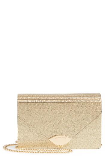 Michael Kors Medium Barbara Metallic Envelope Clutch - Metallic