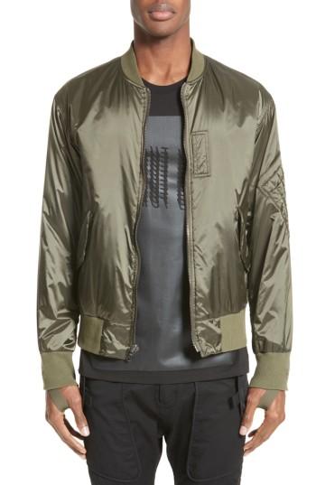 Men's Helmut Lang Reversible Bomber Jacket