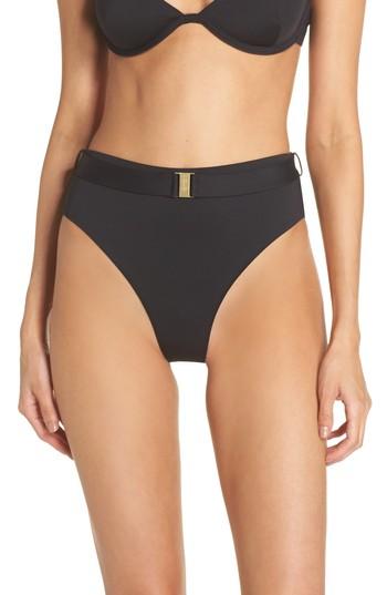 Women's Onia Emily Bikini Bottoms - Black
