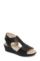 Women's Amalfi By Rangoni Gabby Platform Sandal M - Black