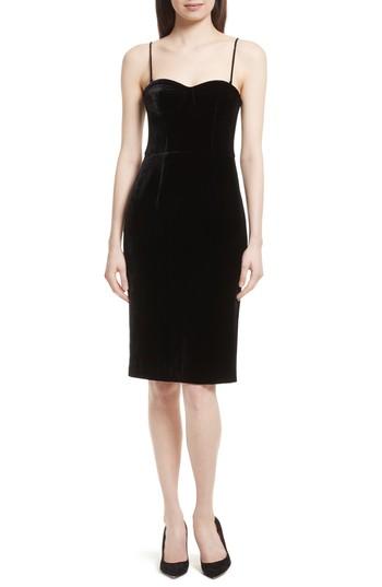 Women's Theory Luxe Velvet Corset Dress