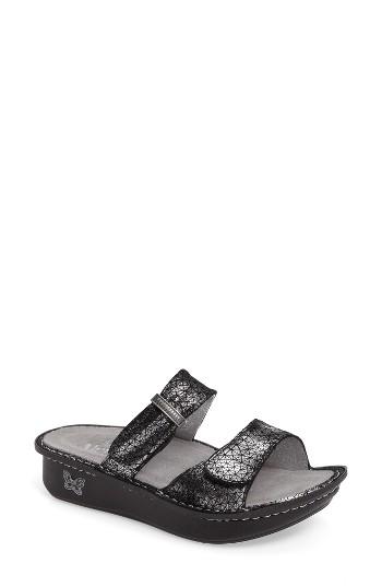 Women's Alegria 'karmen' Sandal -5.5us / 35eu - Grey
