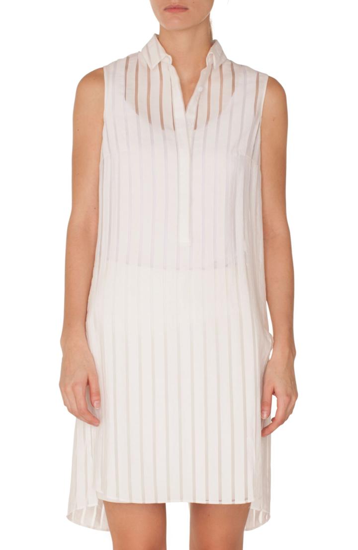 Women's Akris Punto Kodak Stripe Tunic