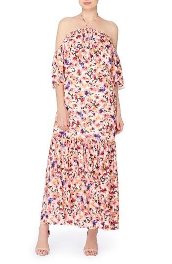 Women's Catherine Catherine Malandrino Paxton Halter Maxi Dress