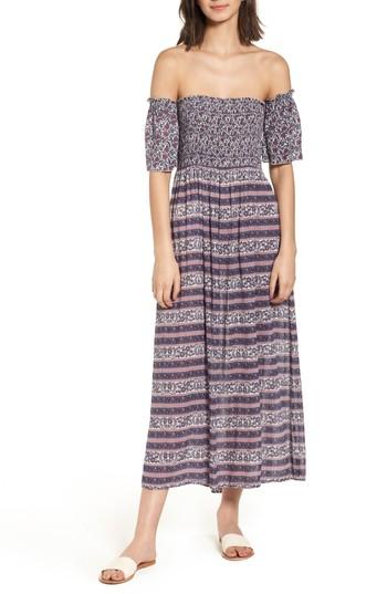 Women's Raga Sydney Off The Shoulder Midi Dress - Beige