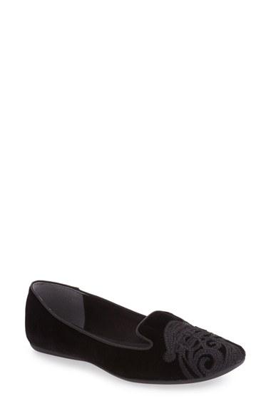 Women's J. Renee 'slipsleigh' Santa Embroidered Loafer