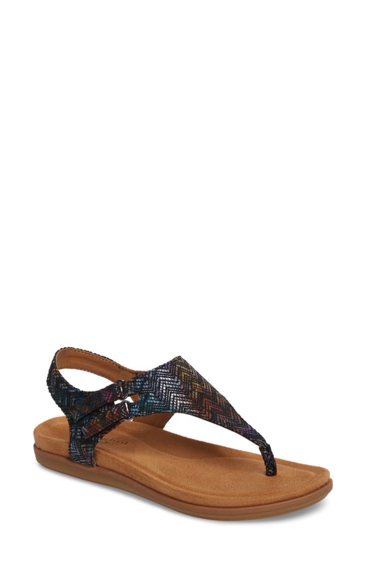Women's Comfortiva Calina Sandal .5 M - Black