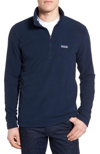 Men's Patagonia Fleece Pullover - Blue
