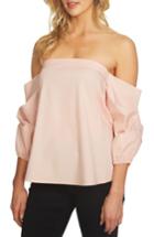 Women's 1.state Off The Shoulder Voluminous Blouse, Size - Pink