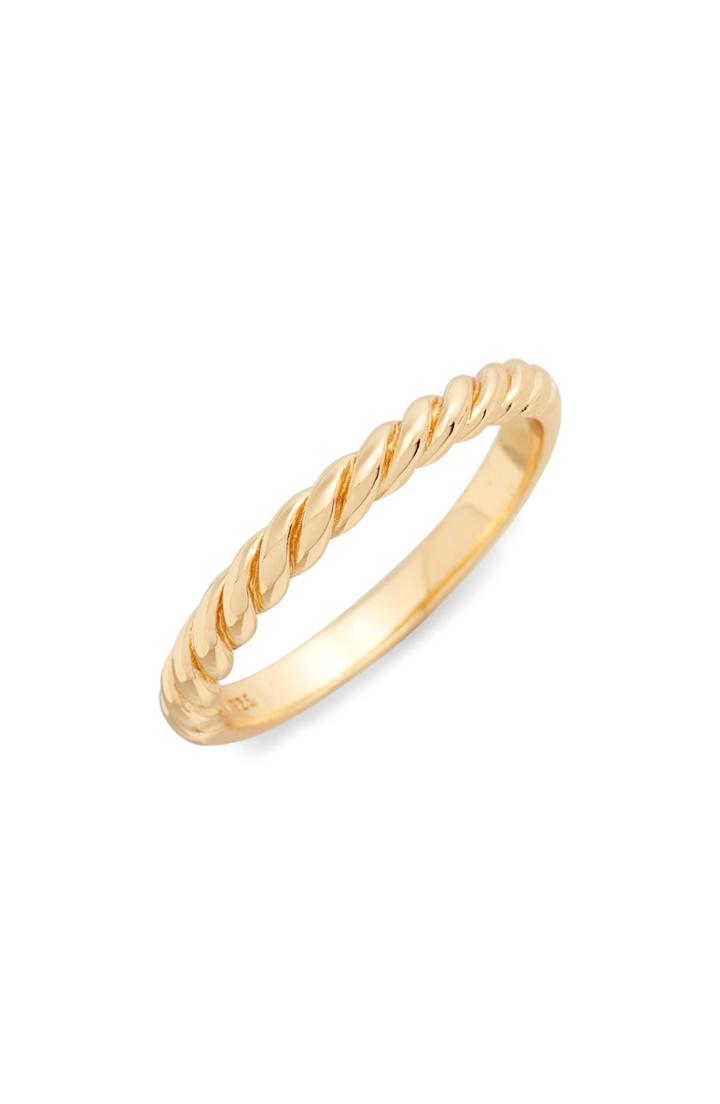 Women's Argento Vivo Rope Ring
