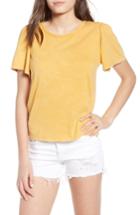 Women's Ten Sixty Sherman Puff Sleeve Tee - Yellow