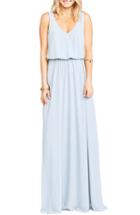 Women's Show Me Your Mumu Kendall Soft V-back A-line Gown - Blue