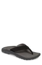 Men's Olukai Ohana Ho'okahi Flip Flop M - Black