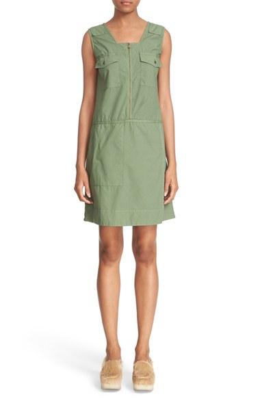 Women's Tomas Maier Riviera Cotton Utility Dress