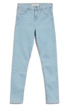 Women's Topshop Moto Jamie Jeans W X 30l (fits Like 30-31w) - Blue