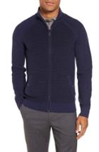 Men's Ted Baker London Modern Slim Fit Raglan Sweater (m) - Blue