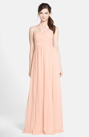 Women's Jenny Yoo 'leah' Convertible Chiffon Gown