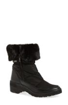 Women's Pajar Ventura Weatherproof Faux Fur Lined Boot -7.5us / 38eu - Black