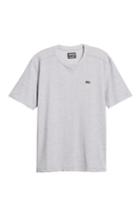 Men's Lacoste 'sport' Cotton Jersey T-shirt (l) - Grey
