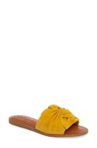 Women's 1.state Chevonn Slide Sandal .5 M - Yellow