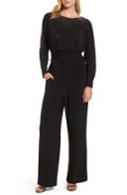 Women's Vince Camuto Rhinestone Blouson Jumpsuit