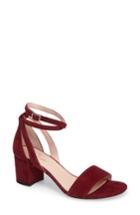 Women's Kate Spade New York Watson Block Heel Sandal .5 M - Red