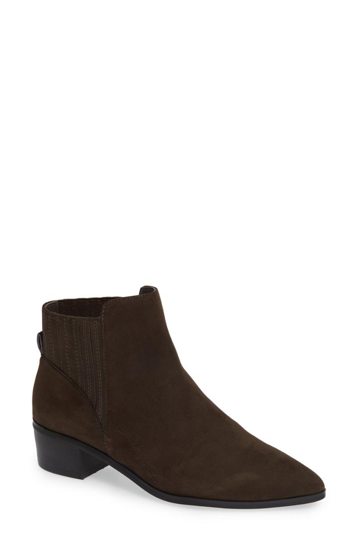 Women's Halogen Skylar Pointy Toe Bootie M - Grey