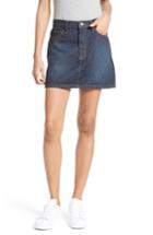 Women's Frame Le Mini Denim Skirt - Blue
