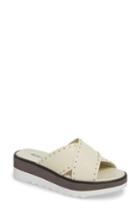 Women's Charles David Buxom Sandal .5 M - White