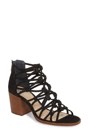 Women's Vince Camuto Karika Cage Sandal M - Black