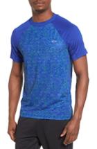 Men's Lacoste Sport Performance Print Jersey T-shirt (s) - Blue