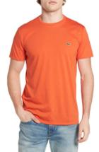 Men's Lacoste Pima Cotton T-shirt (3xl) - Orange