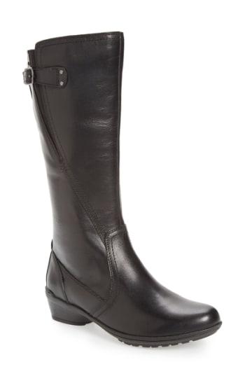 Women's Rockport Cobb Hill 'rayna' Waterproof Boot .5 M - Black
