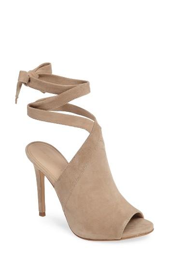 Women's Kendall + Kylie Evelyn Wraparound High Sandal .5 M - Beige