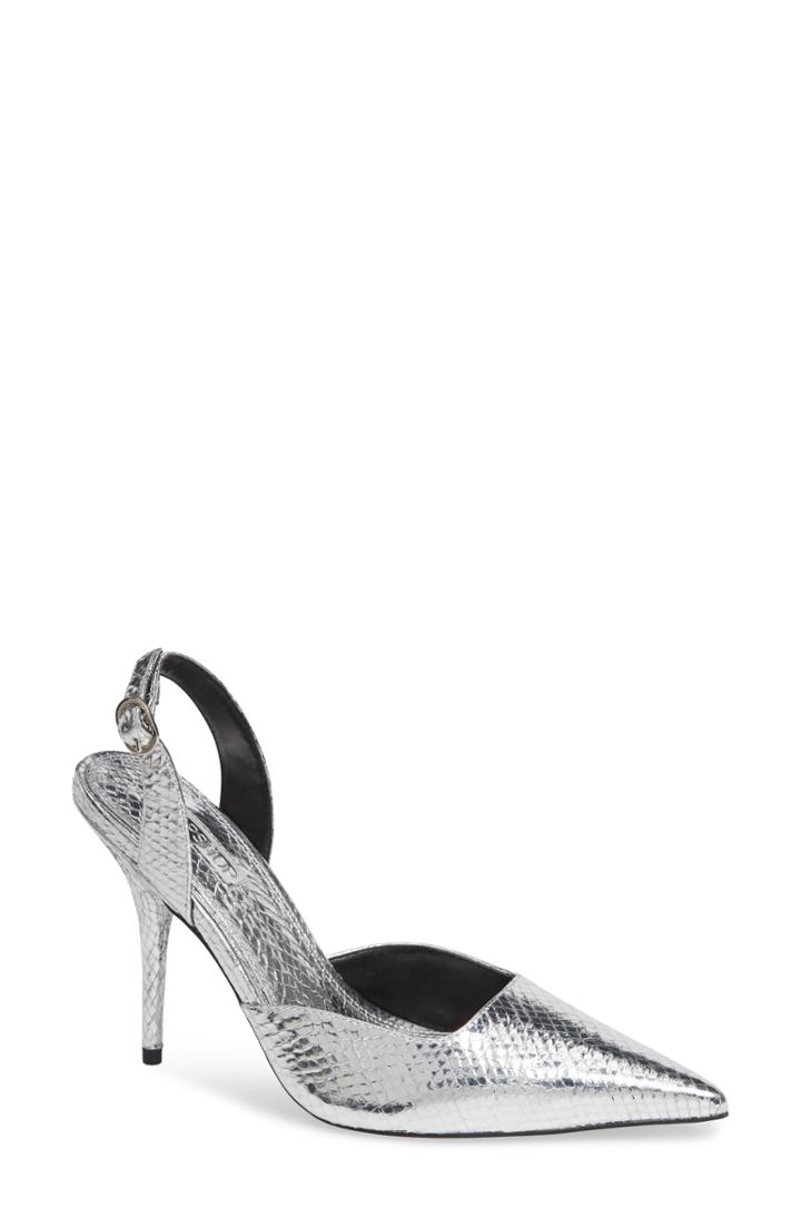 Women's Karl Lagerfeld Paris Clari Pump .5 M - Burgundy