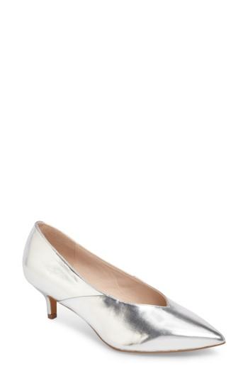Women's Topshop Jukebox Kitten Heel .5us / 36eu - Metallic