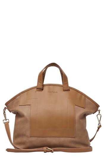 Urban Originals Break Away Vegan Leather Tote - Brown