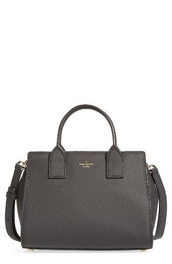 Kate Spade New York Dunne Lane Lake Leather Satchel - Black