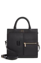 Oad New York Mini Kit Leather Satchel - Black