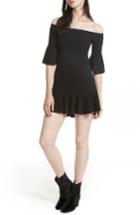 Women's Free People Flower Market Minidress - Black