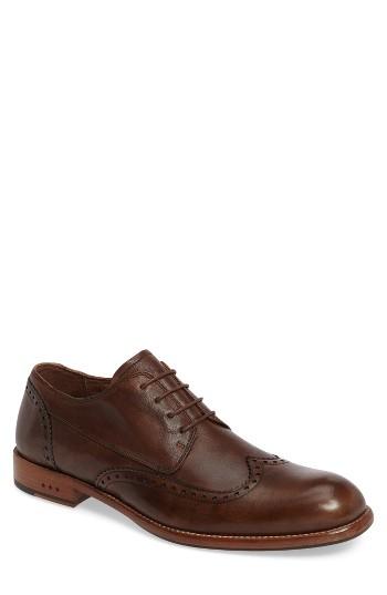 Men's John Varvatos Star Usa Waverly Wingtip .5 M - Brown