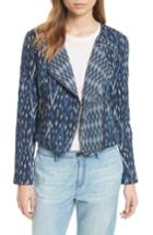 Women's Soft Joie Akinyi Quilted Crop Jacket, Size - Blue