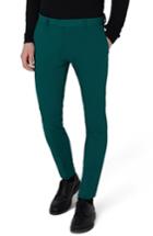 Men's Topman Skinny Fit Suit Trousers X 32 - Green
