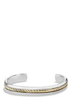 Men's David Yurman 'cable Classics' Cuff Bracelet With Gold