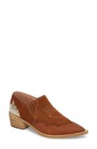 Women's Linea Paolo Warner Western Bootie M - Brown