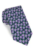 Men's Ted Baker London Monmouth Floral Silk Tie, Size - Purple