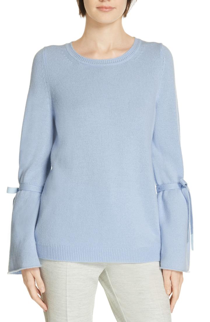 Women's J.crew Salut Cashmere Sweater, Size - Green